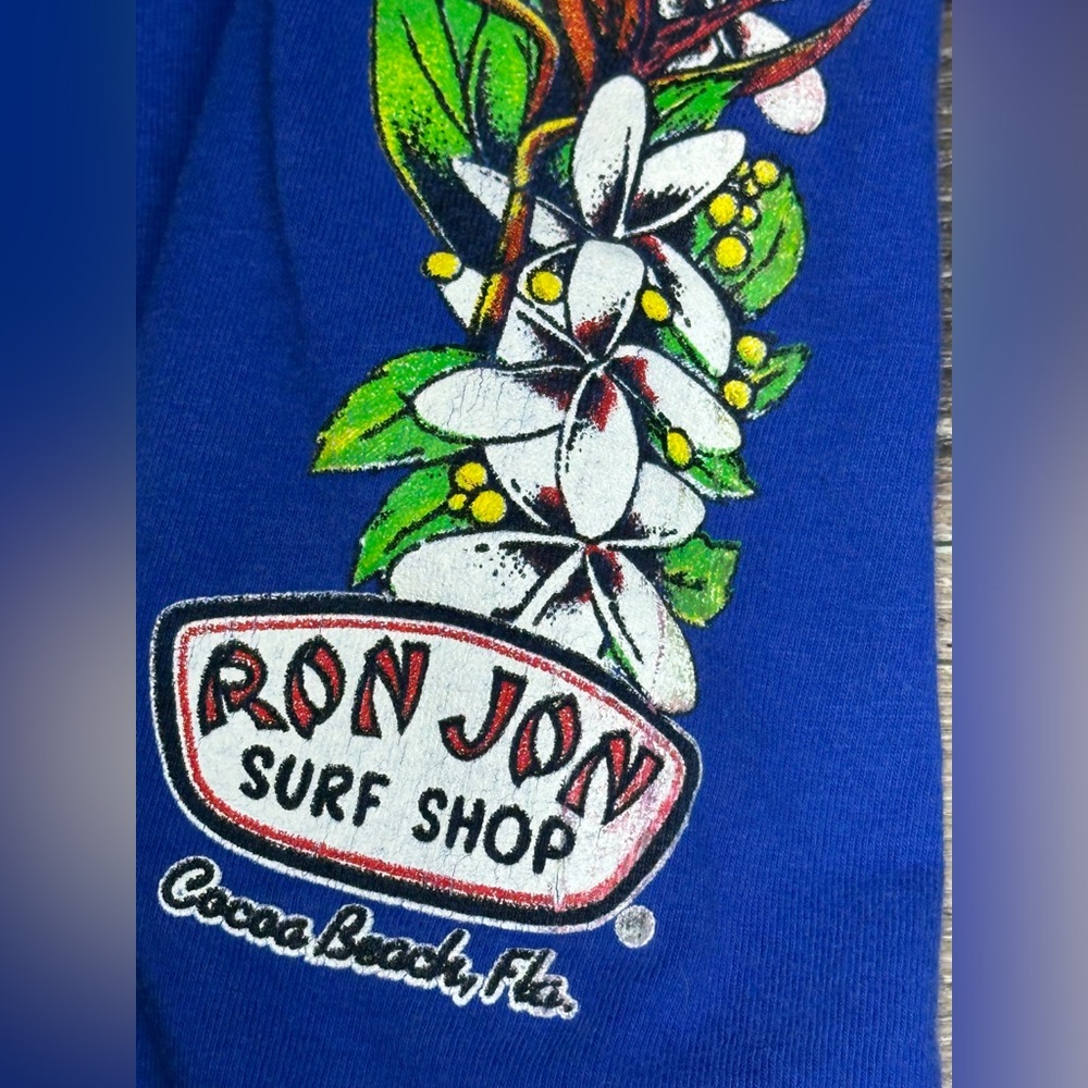 Ron Jon Surf Shop Long Sleeve Tee - Y2K Parrot Graphic - 2XL - GUC - Picture 5 of 11
